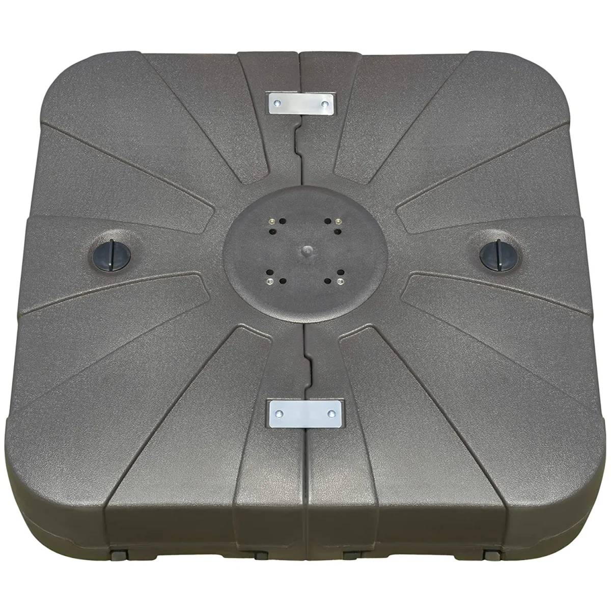 Square Parasol Base with Wheels - Brown – image 9