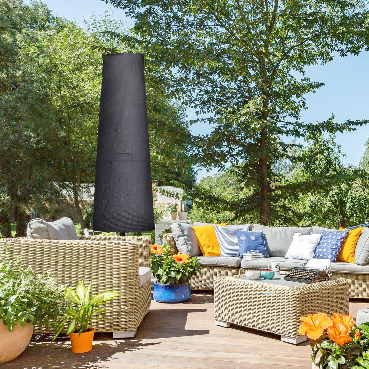 Parasol Umbrella Cover Weatherproof Cantilever - Black – image 11