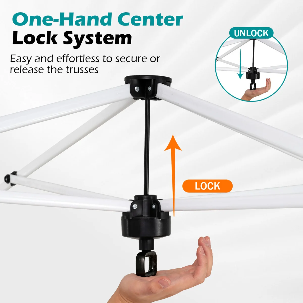 Easy Setup Gazebo Shelter - Black – image 5