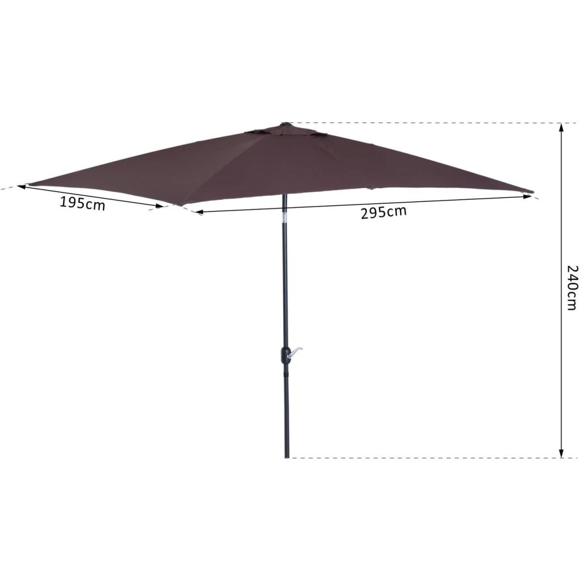 Patio Umbrella - Brown – image 8