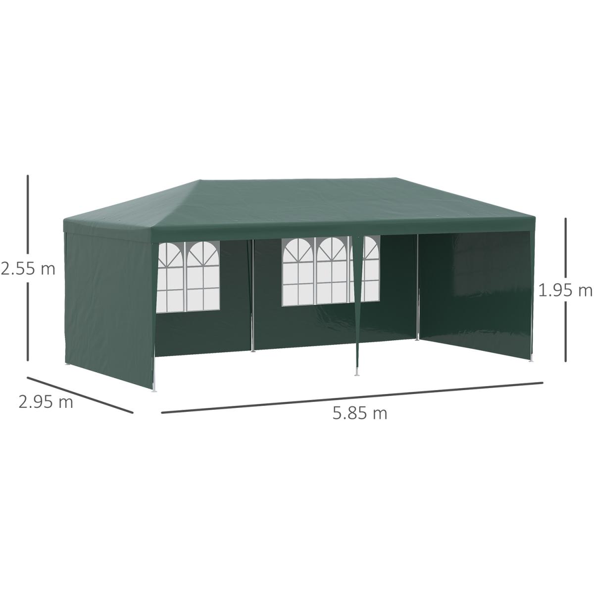 Party Gazebo Canopy - Black – image 9