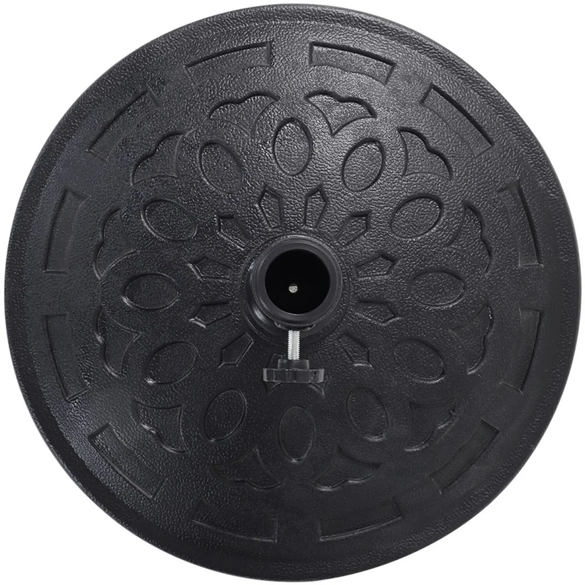 Lifeideas Resin Round Parasol Base Style B - Black – image 2