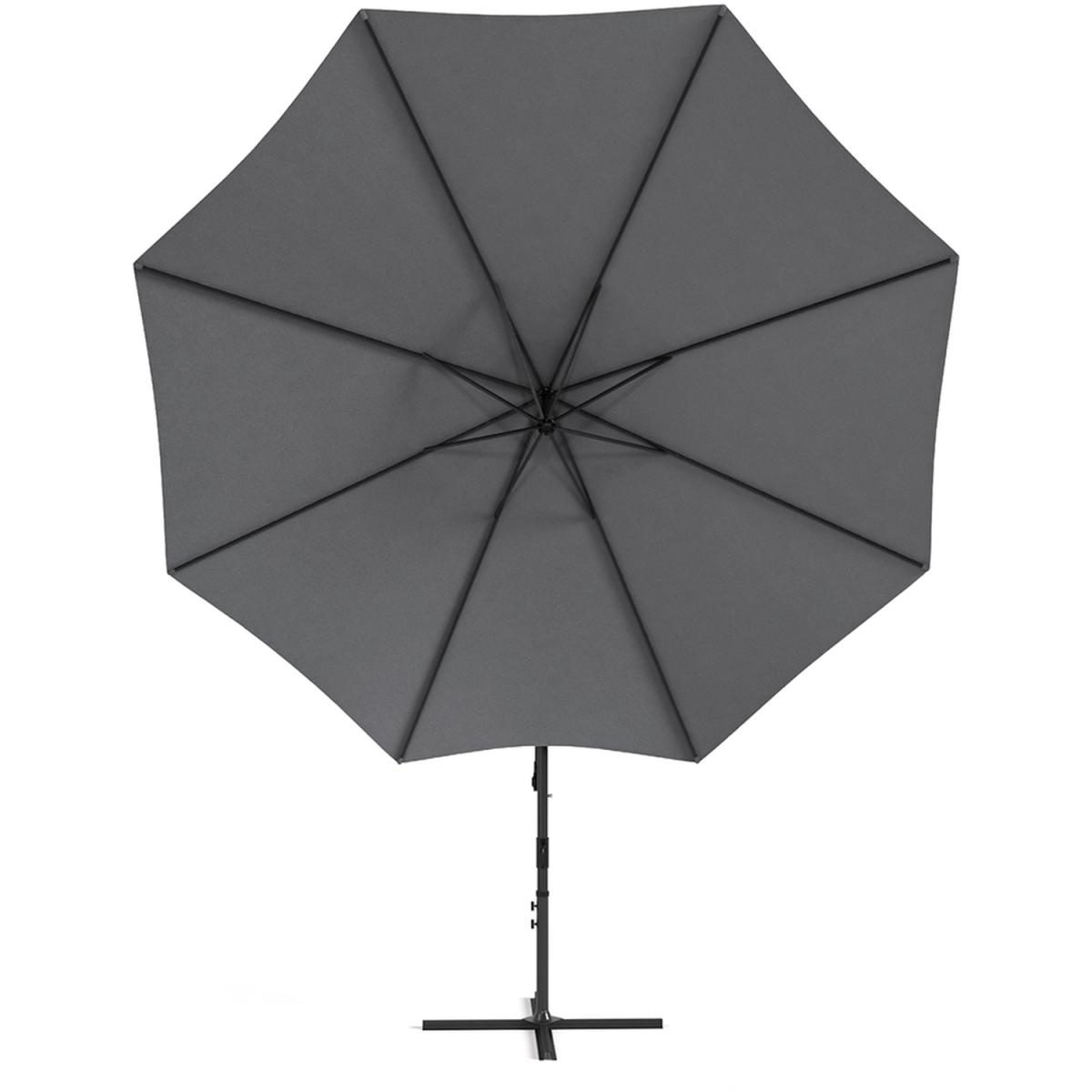 3M Cantilever Parasol with Umbrella Base - Wine Red – image 22