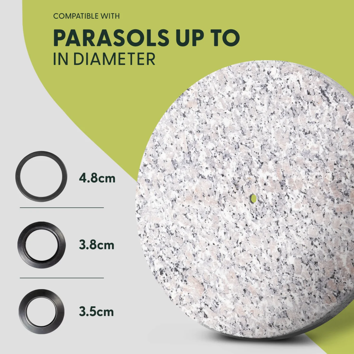 Cast Iron Effect Parasol Base – image 28