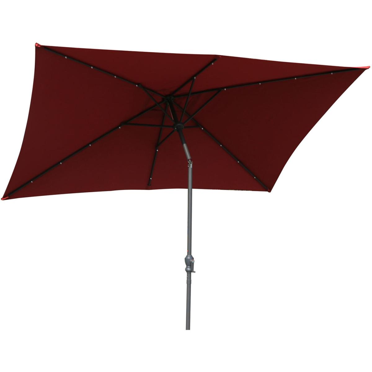 2M x 3M LED Parasol - Red – image 2