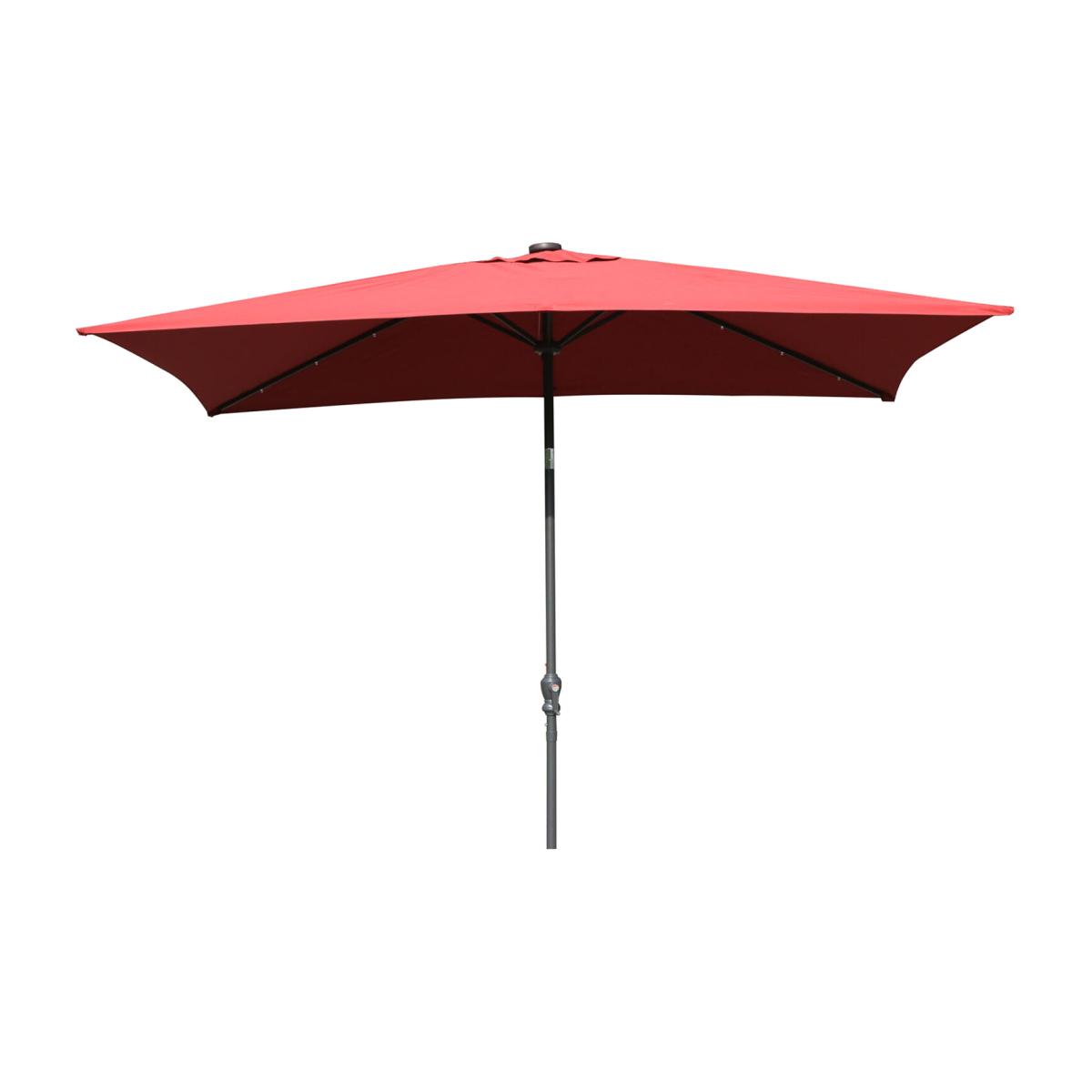 2M x 3M LED Parasol - Red – image 1