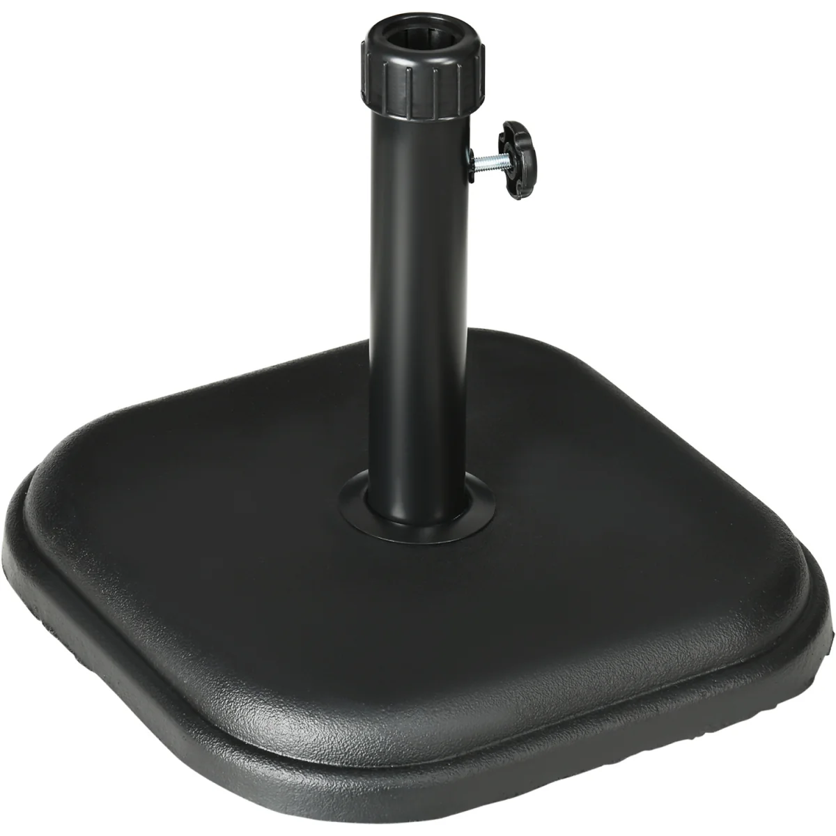 11kg Concrete Garden Parasol Base Holder - Black – image 7