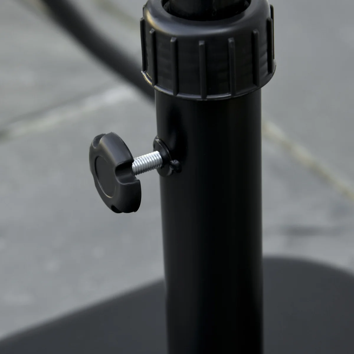 11kg Concrete Garden Parasol Base Holder - Black – image 8