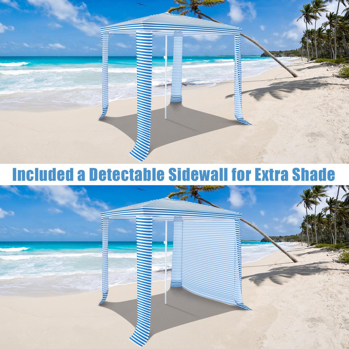 Foldable Beach Cabana - Blue – image 6