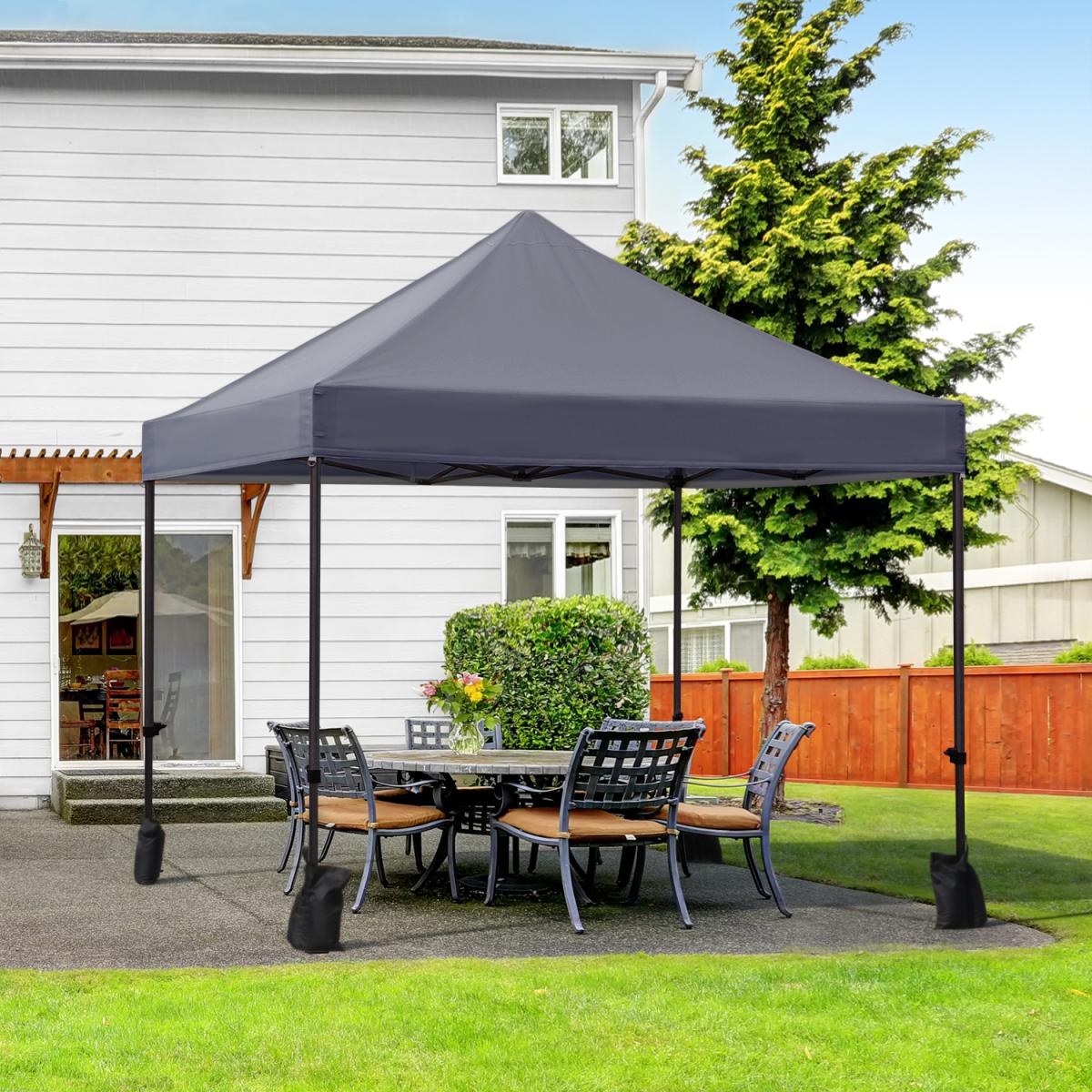 Commercial Adjustable Pop-up Canopy - Light Grey – image 2