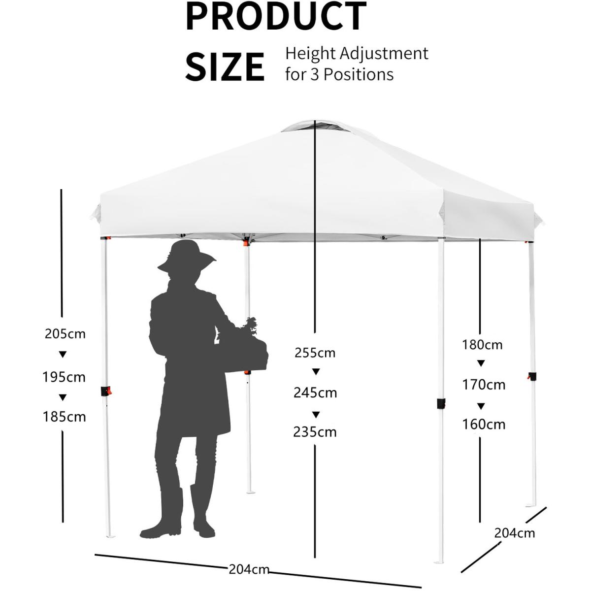 Pop-up Canopy Tent - White – image 3