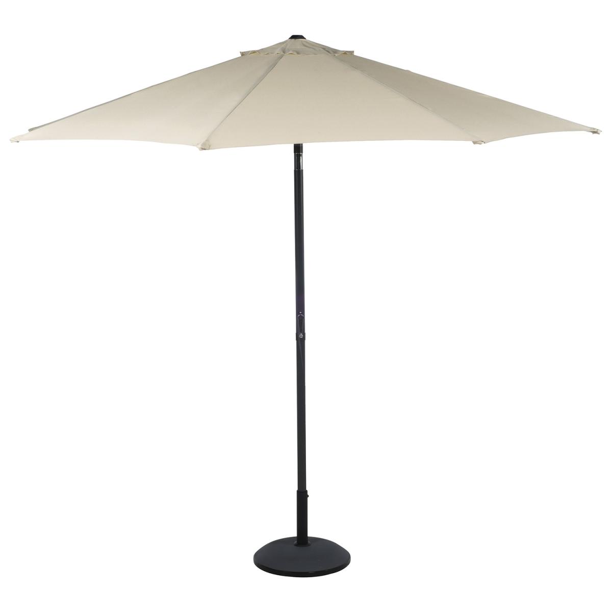 Crank-Operated Umbrella - Champagne – image 2