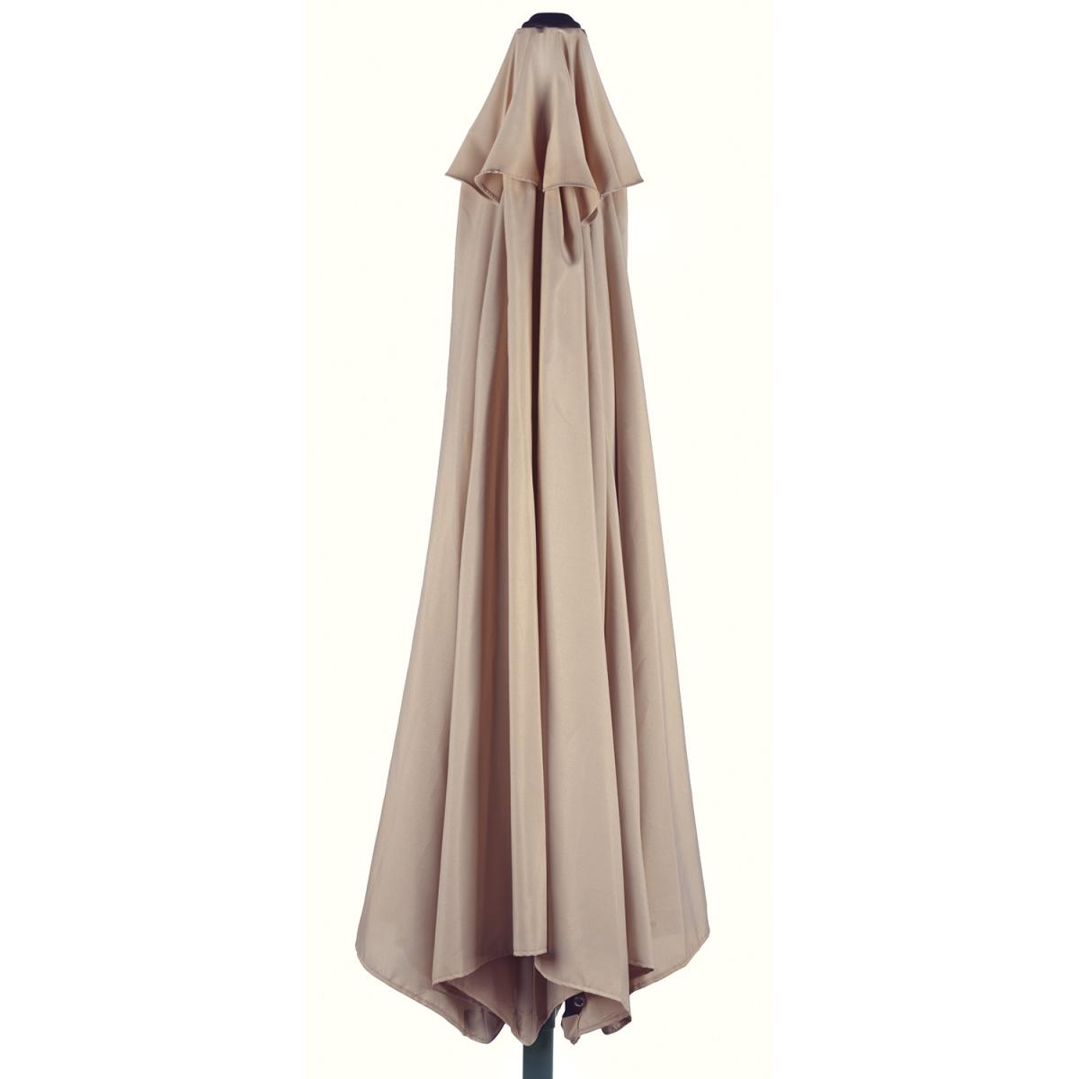 Crank-Operated Umbrella - Champagne – image 3