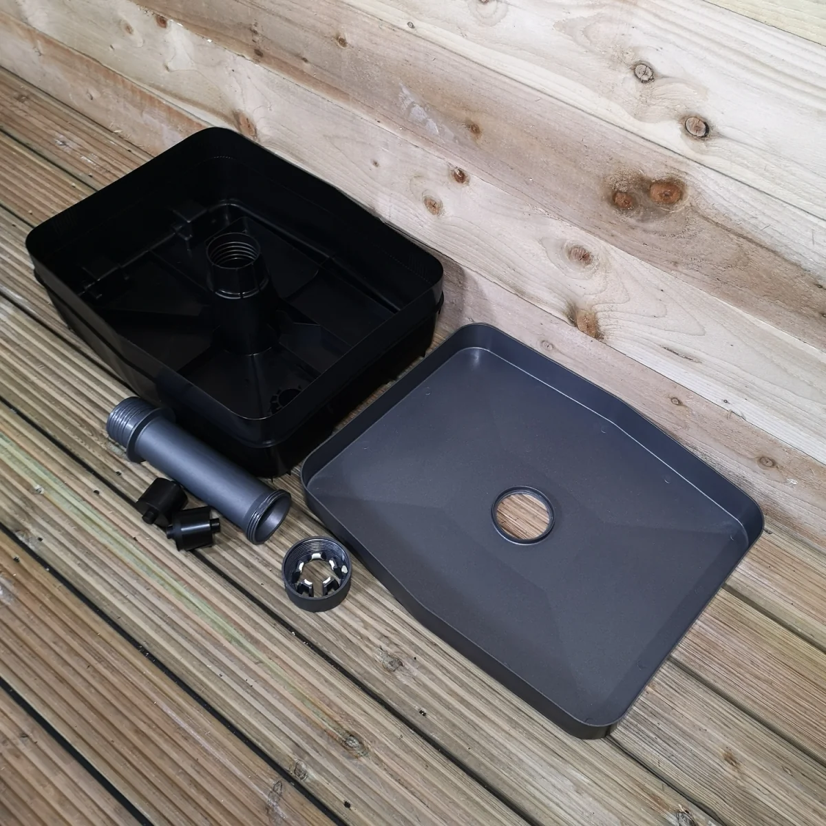 40kg Capacity Parasol  Umbrella Base Anthracite   21-54 mm - Grey – image 5