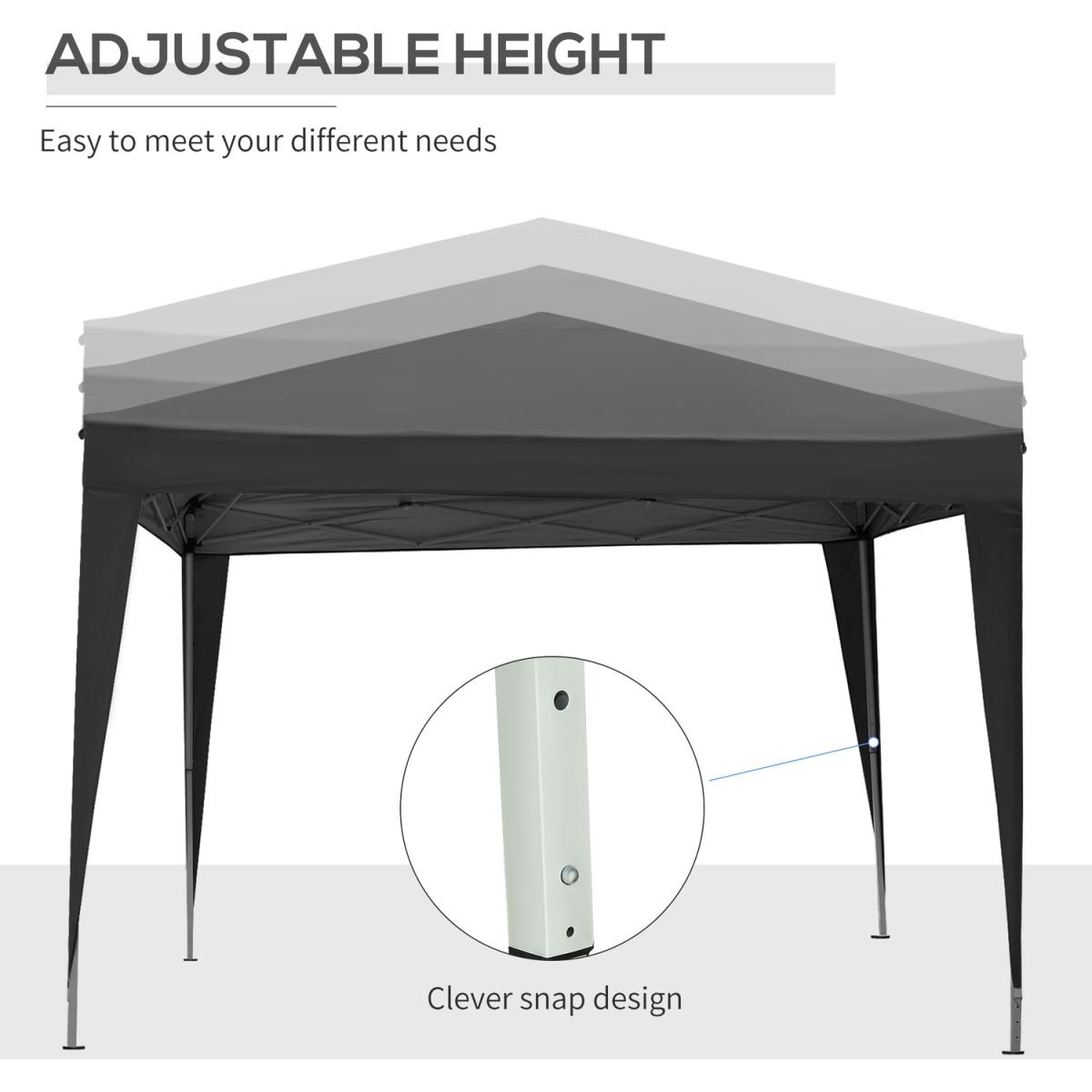 3mx3m Pop Up Gazebo Party Tent Canopy - Blue – image 6