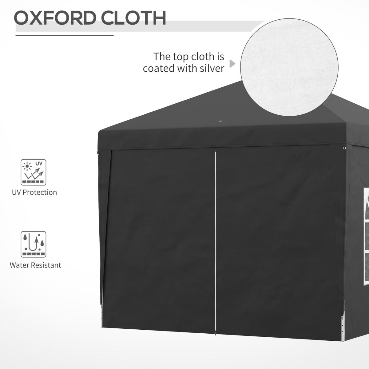 3mx3m Pop Up Gazebo Party Tent Canopy - Blue – image 7