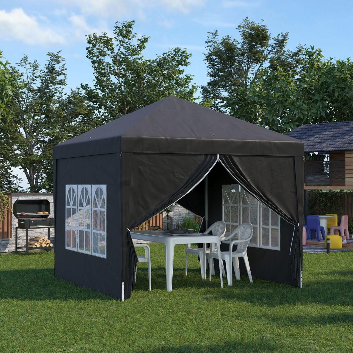 3mx3m Pop Up Gazebo Party Tent Canopy - Blue – image 1