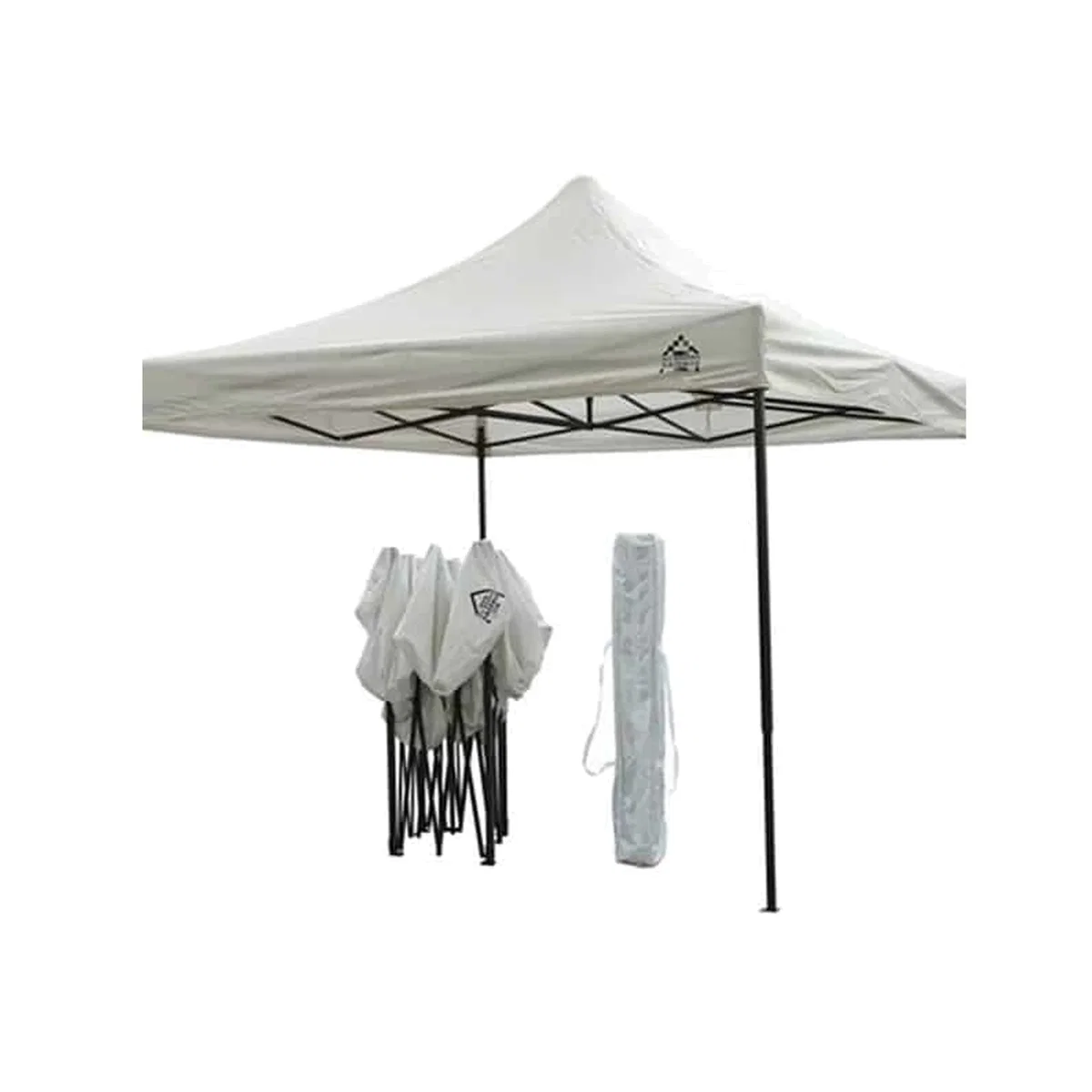 3x3 Pop Up Gazebo - White - White