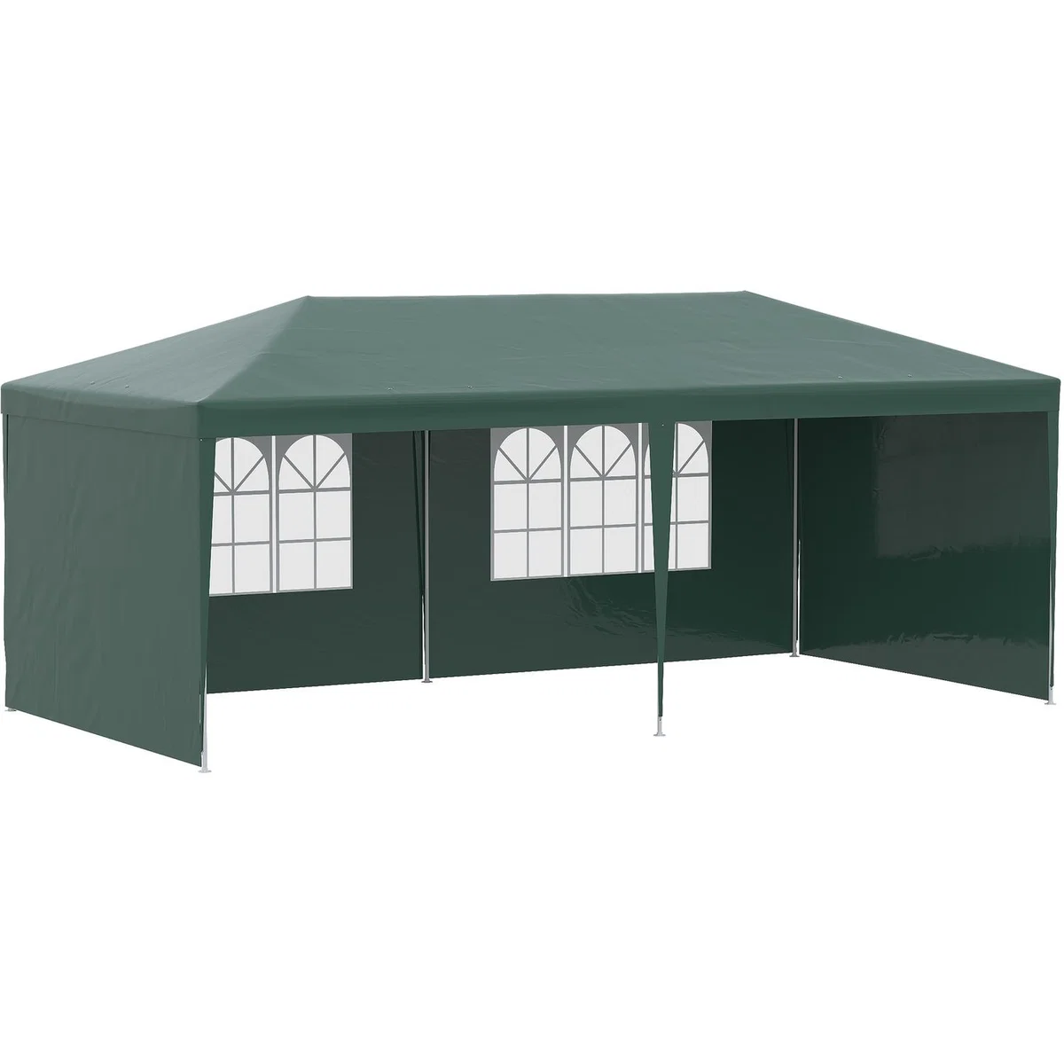 Party Gazebo Canopy - Green / 16.6kg – image 5