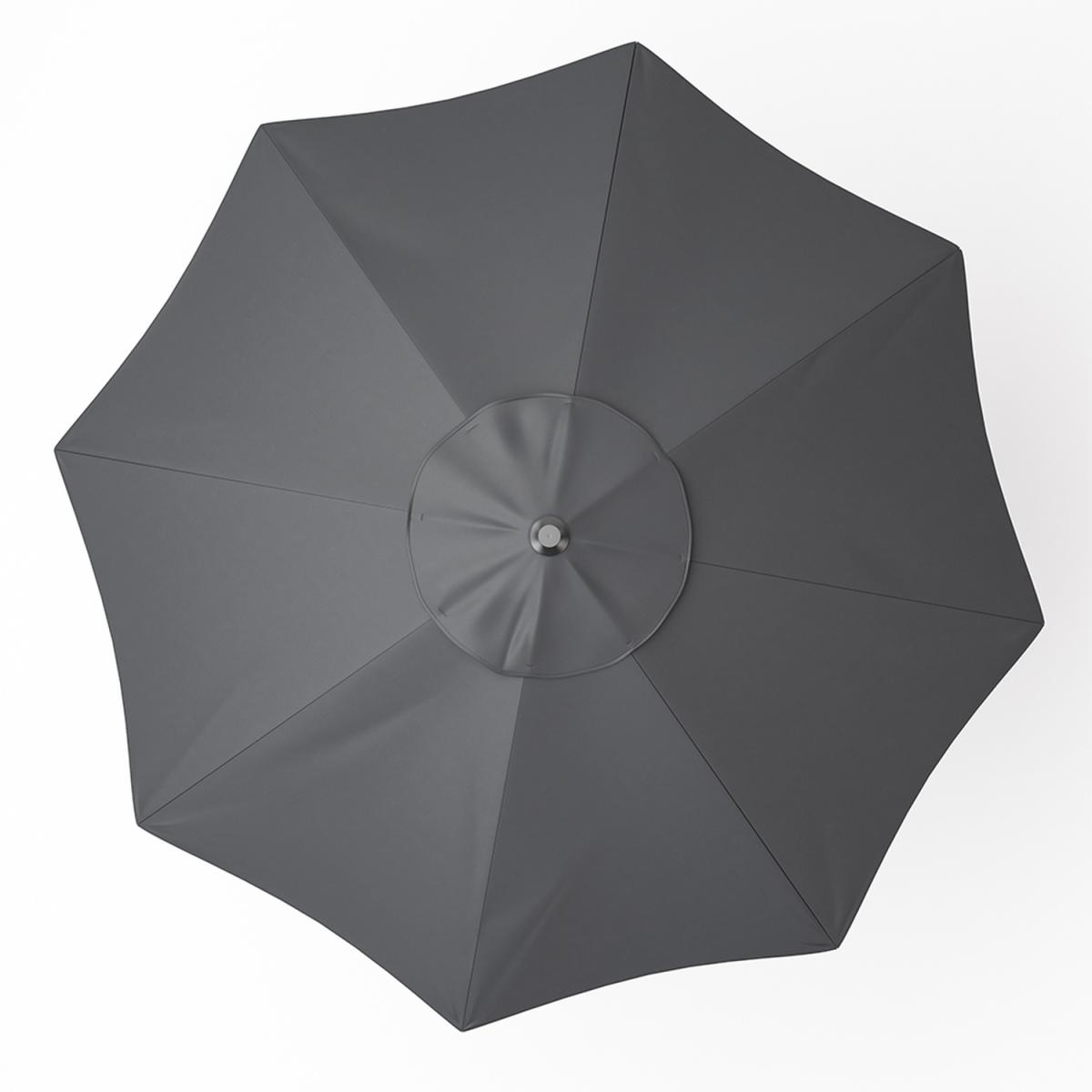 3M Length Patio Umbrella with Base - Dark Green – image 27