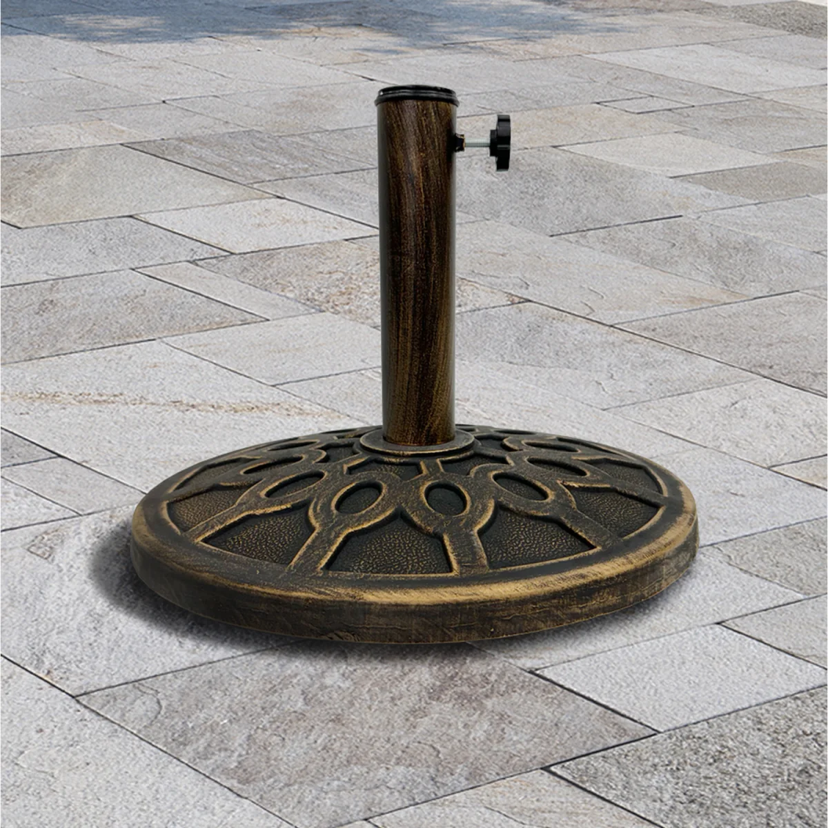 Bronze Parasol Base - Bronze – image 5