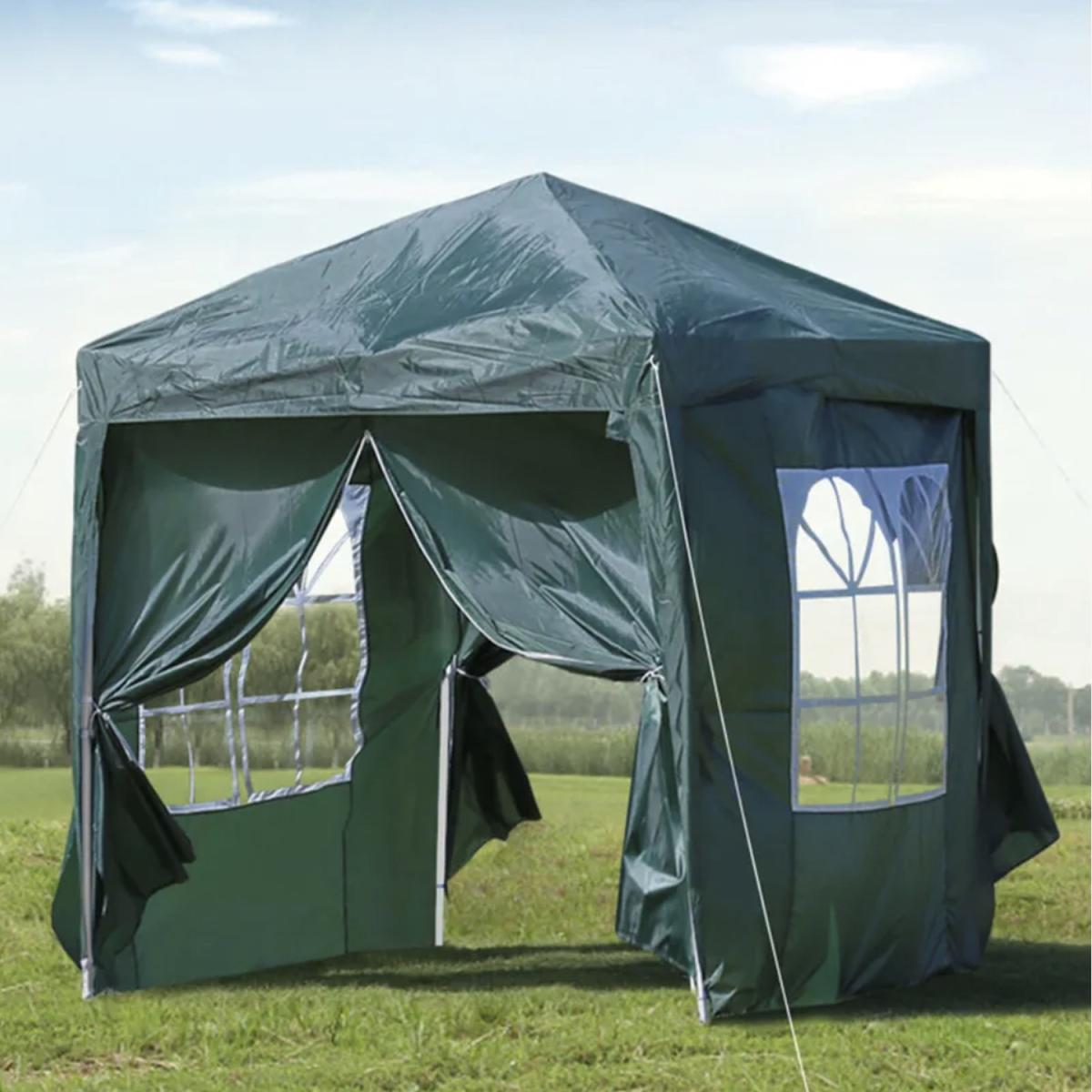 3x3 Metre Pop Up Gazebo Marquee Canopy Waterproof - Green – image 1
