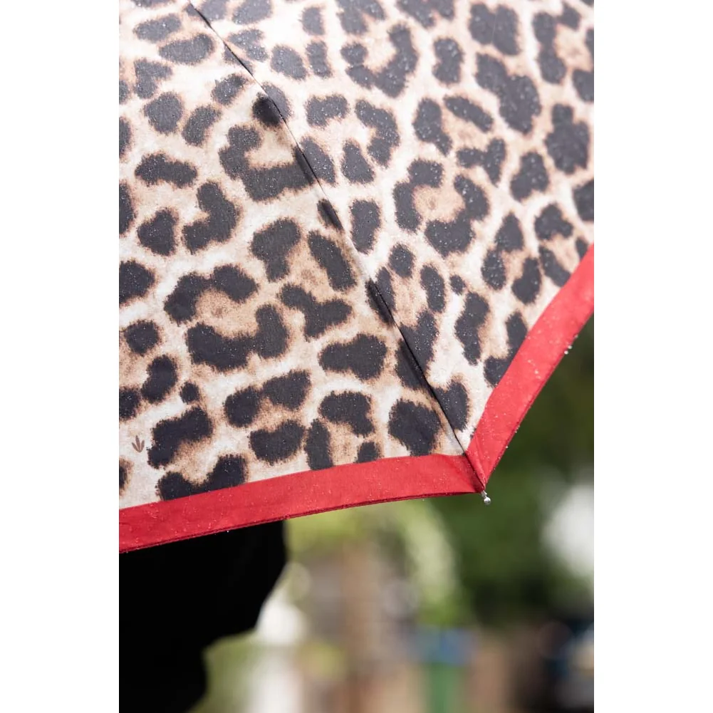 Leopard Compact Umbrella – image 5