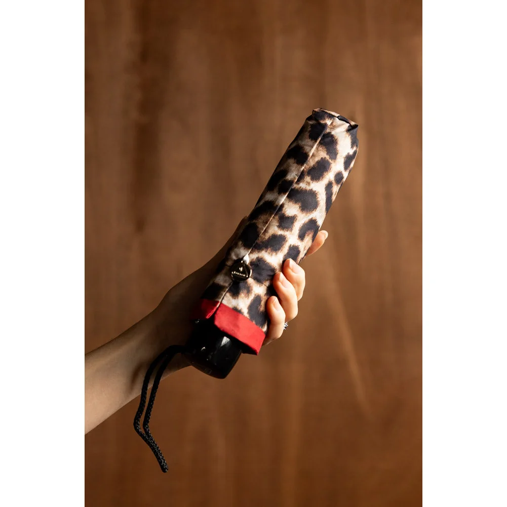 Leopard Compact Umbrella – image 6