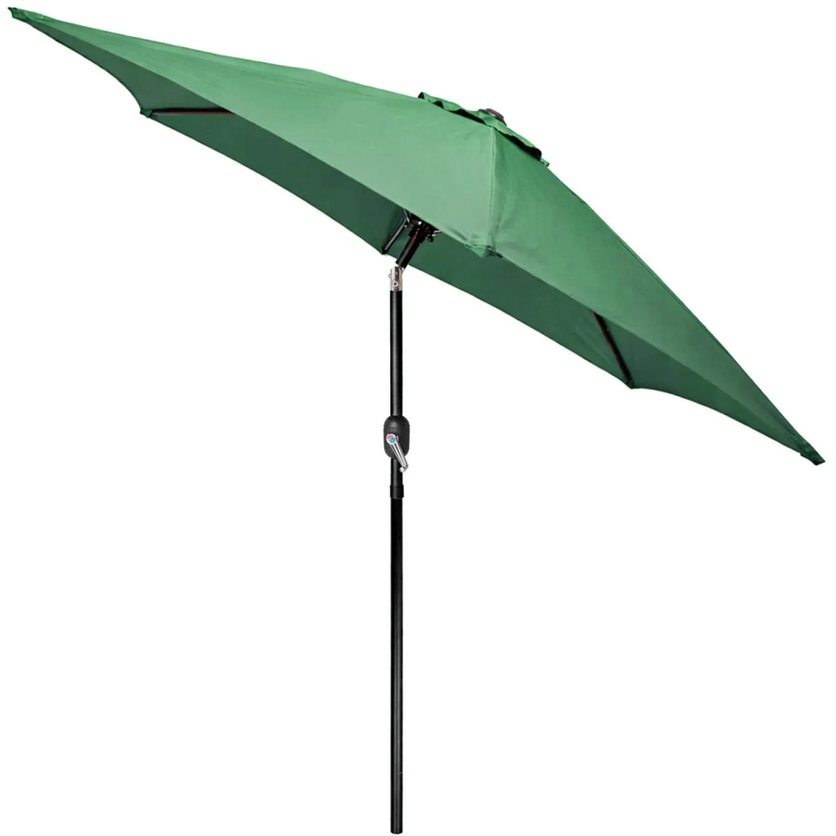 Tilting Garden Parasol - 2.7M - Green – image 9