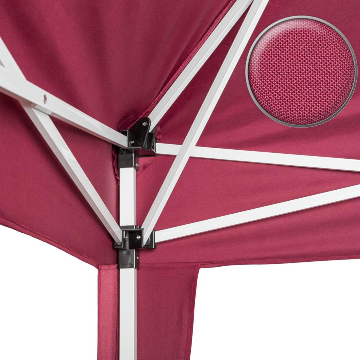 Gazebo Foldable 3x3m - Red – image 2