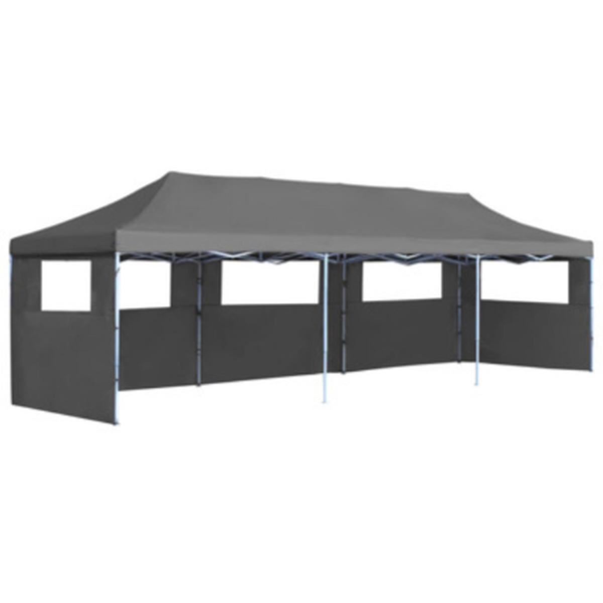 3x9m Folding Pop-up Party Gazebo - Anthracite – image 3