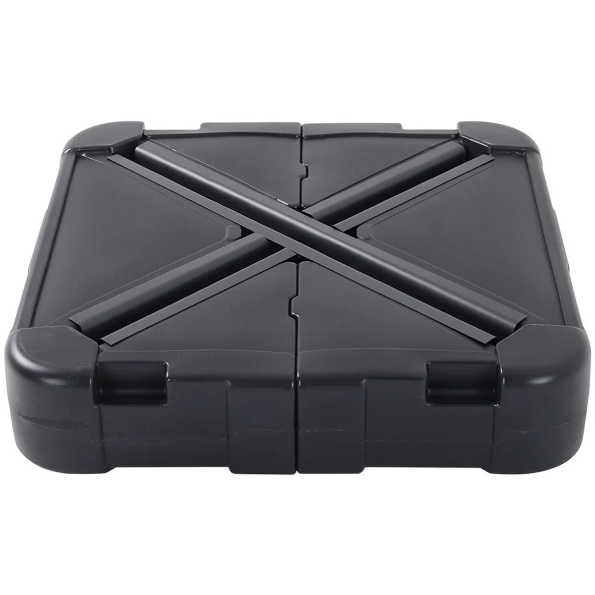 Water and Sand Filled Freestanding Plastic Parasol Base - Black – image 24