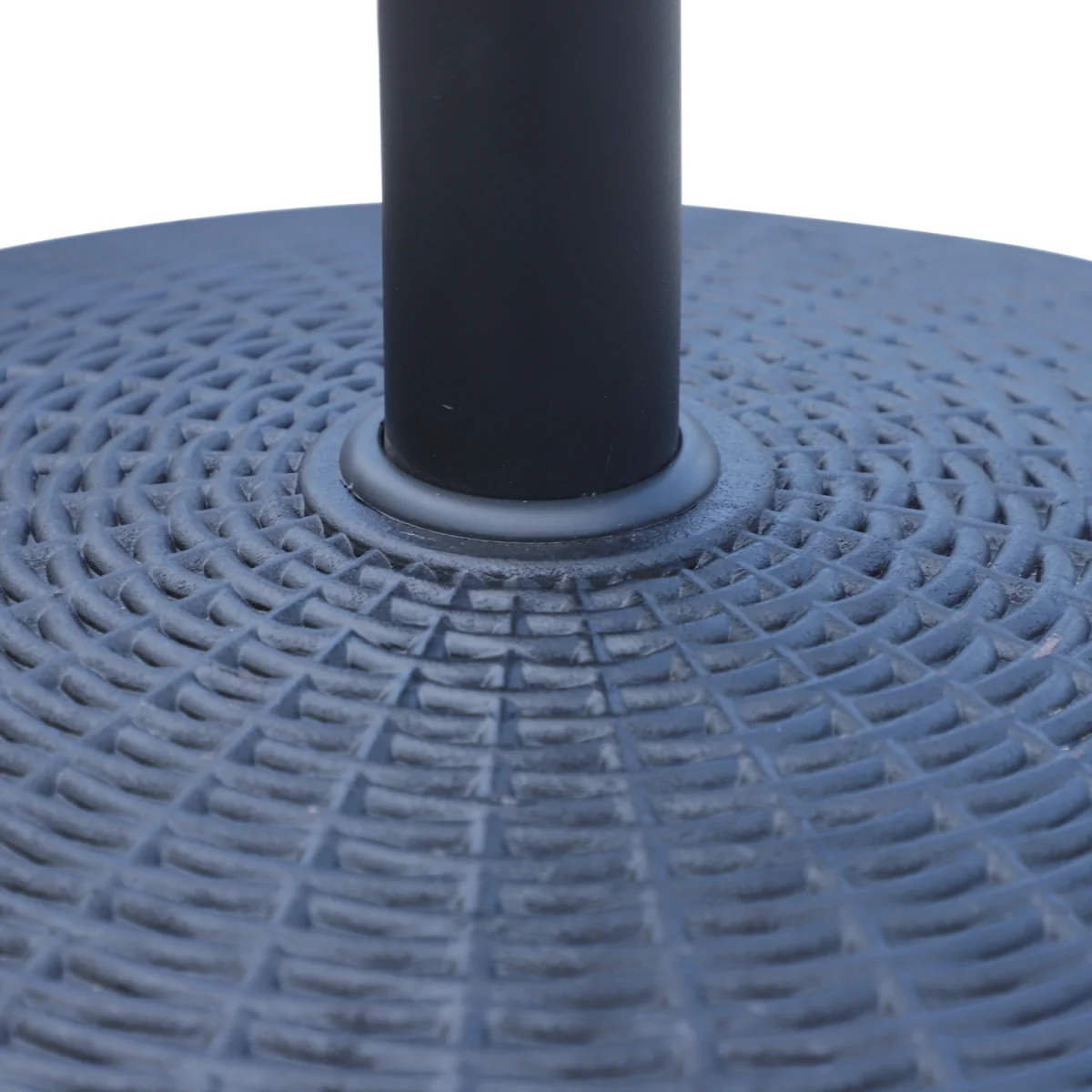 Resin Patio Umbrella Base Parasol Stand - Black – image 7