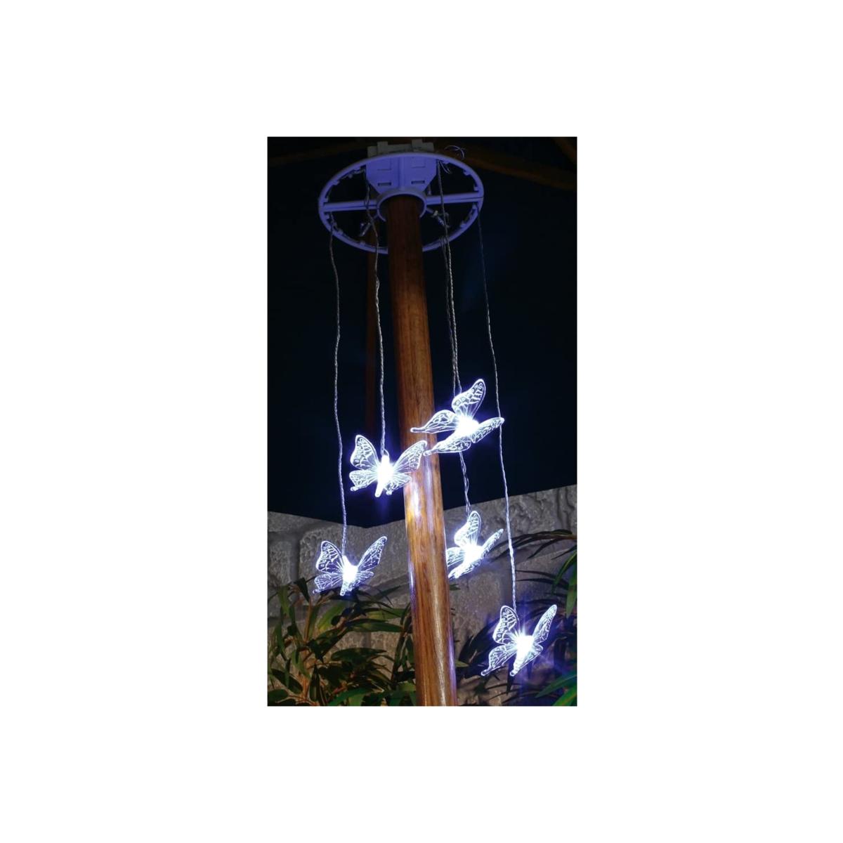 Butterfly Parasol Lights - White – image 1