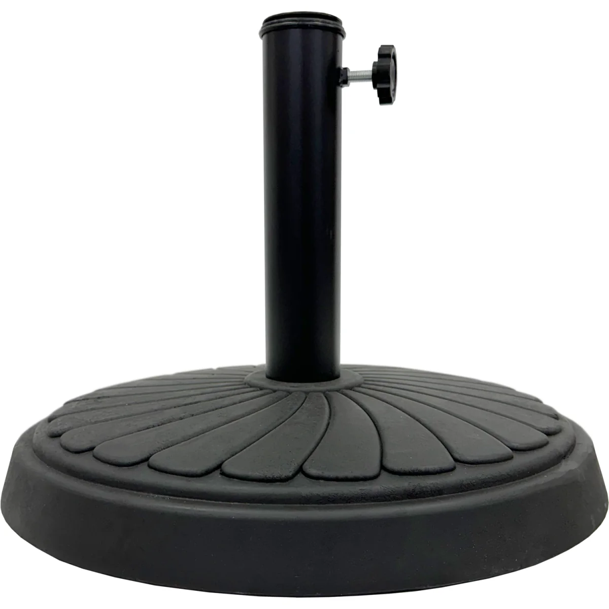 Black Swirled Parasol Base - Black – image 4