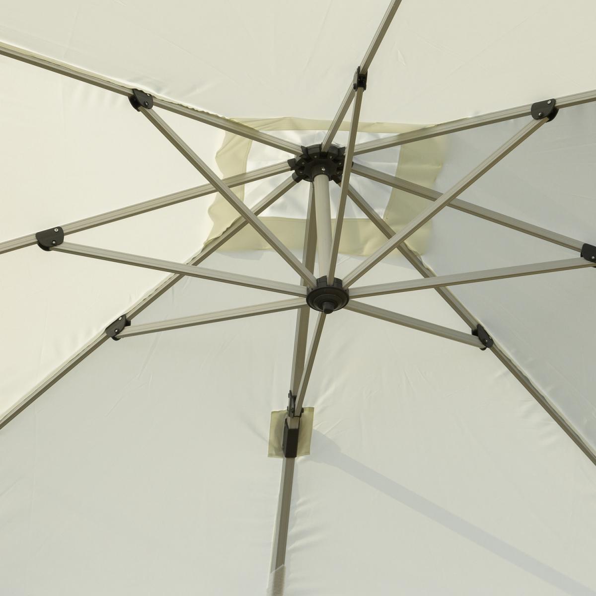 Square 3m Patio Parasol - Green – image 16