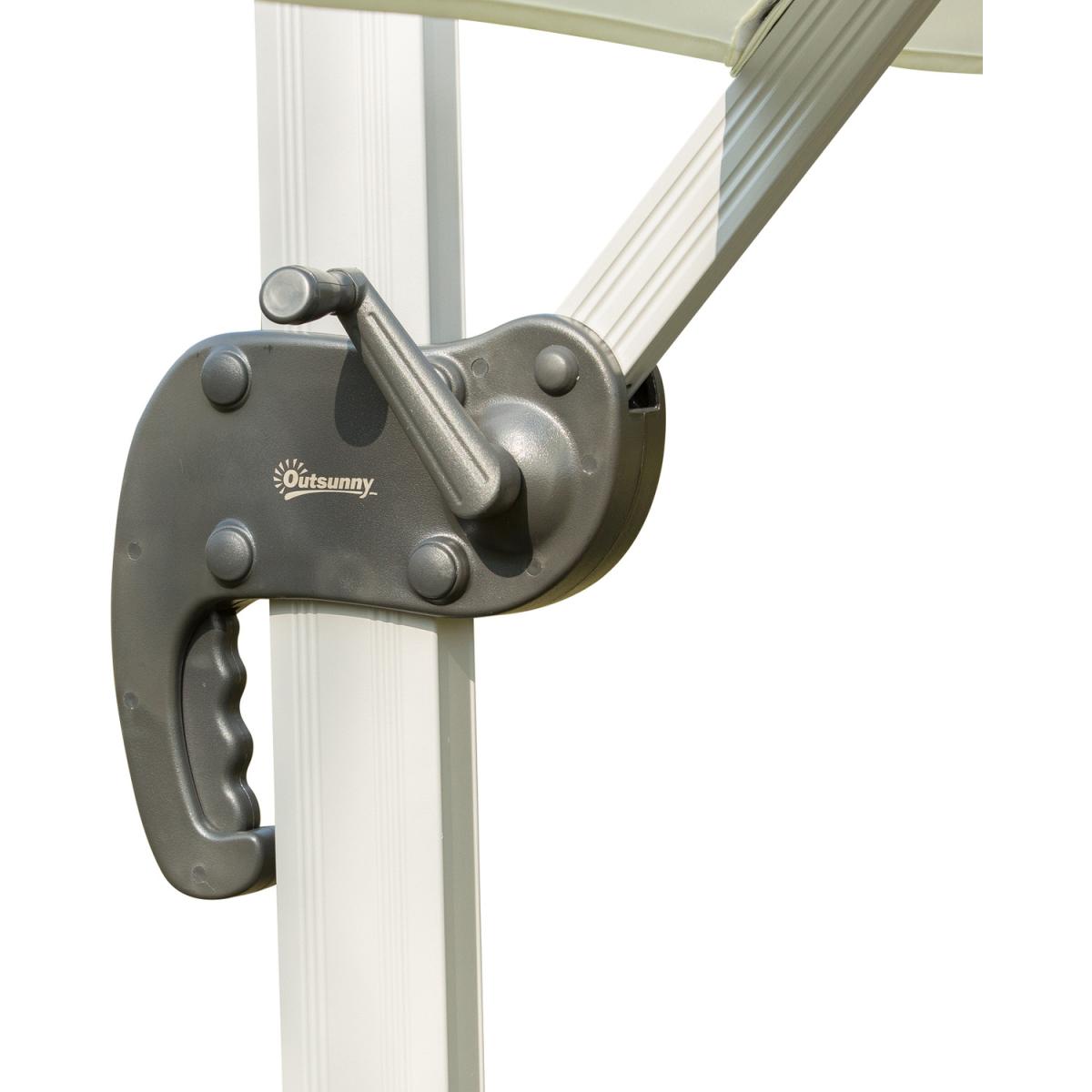 Square 3m Patio Parasol - Green – image 18