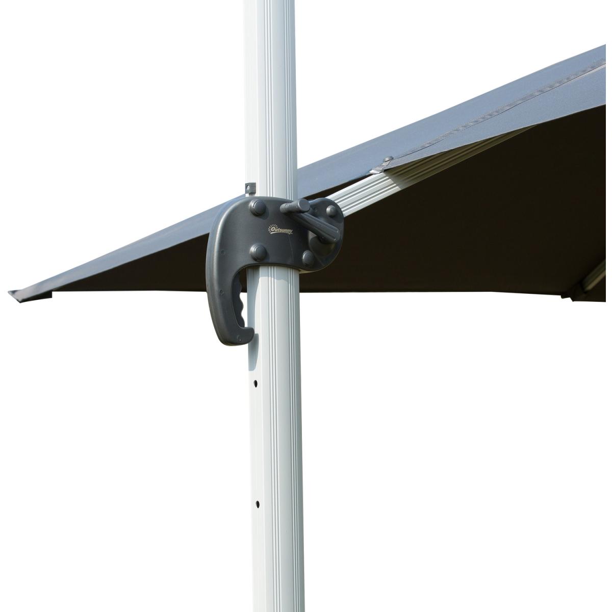 Square 3m Patio Parasol - Green – image 10