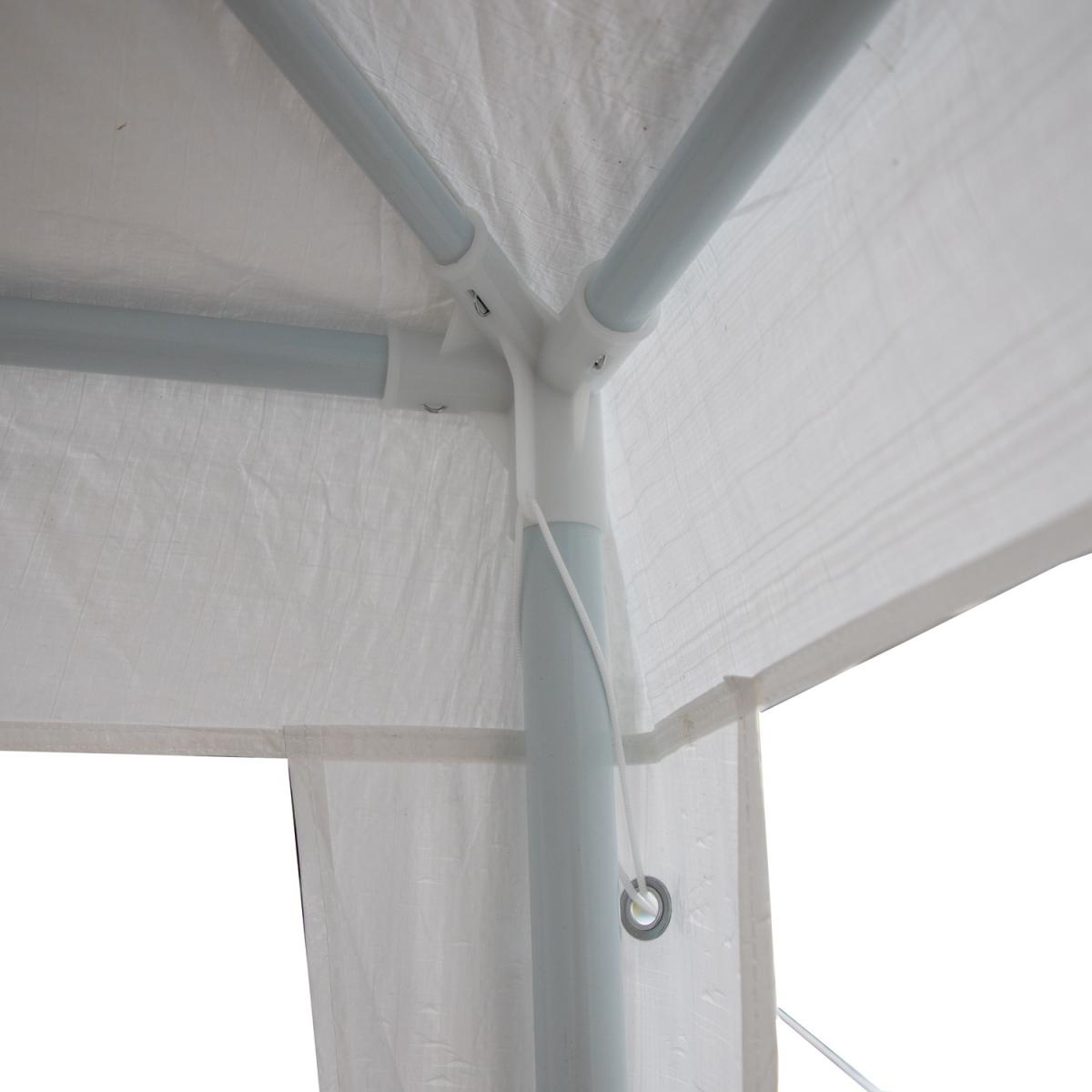 BIRCHTREE Gazebo PE 3X6M PEG02 - White – image 9