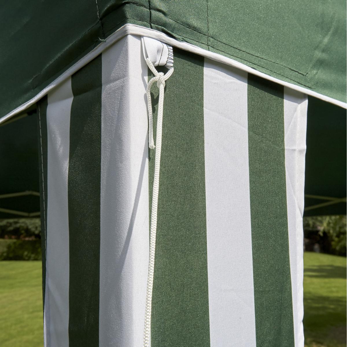 Pop Up Gazebo Party Tent Marquee 3 x 3m - Green – image 5