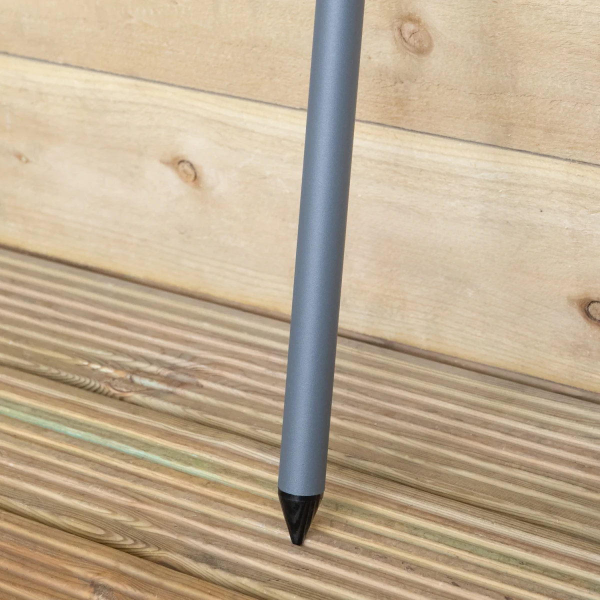 1.7m Outdoor Garden Patio Parasol Sun Shade in Grey - Grey – image 2