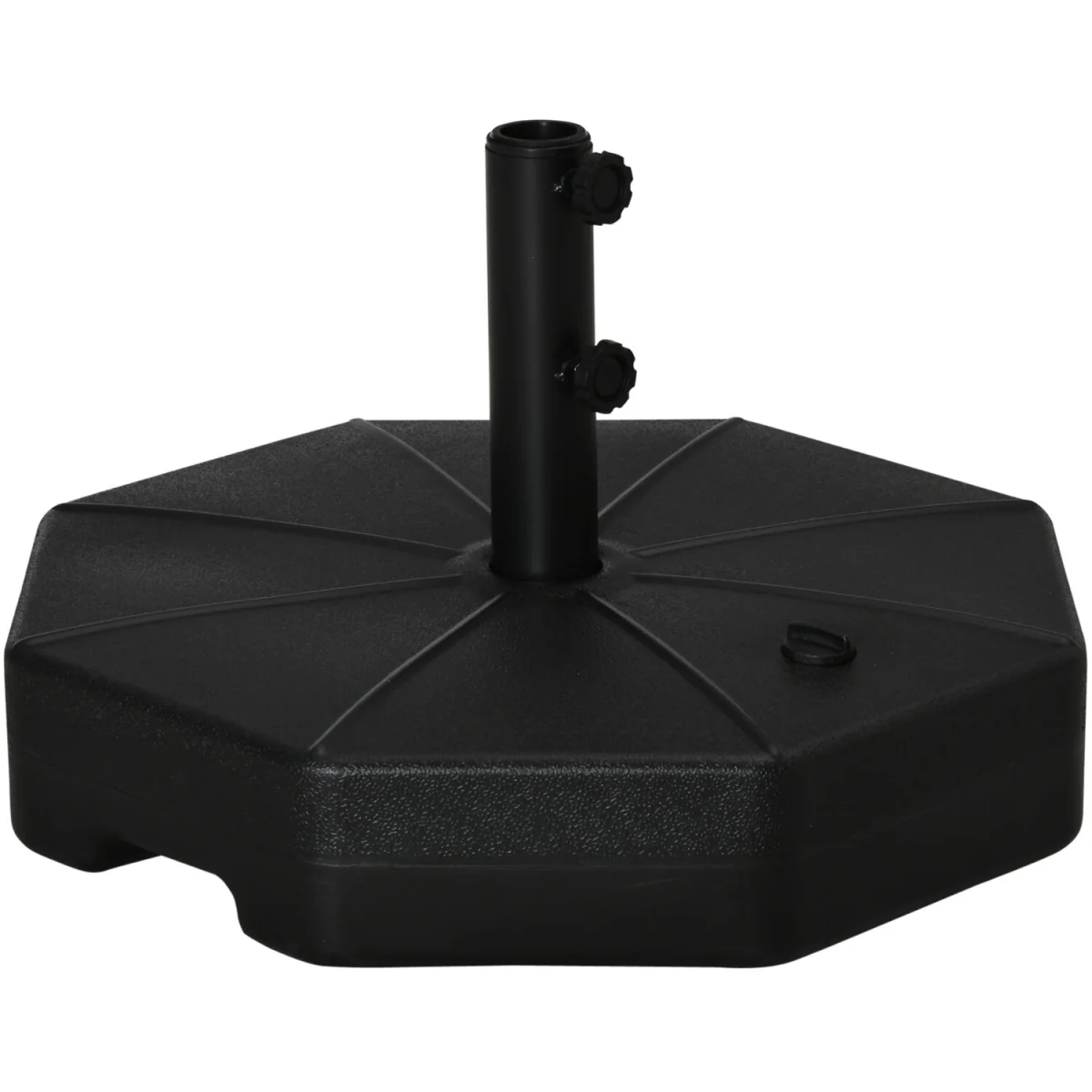 Octagonal Garden Parasol Base - Black – image 6