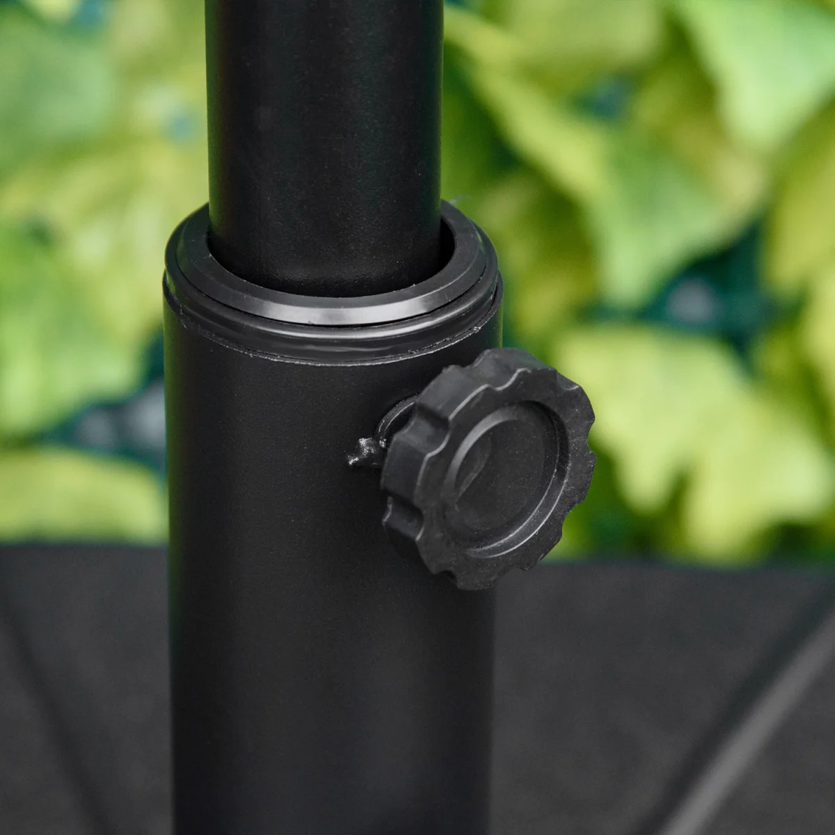 Octagonal Garden Parasol Base - Black – image 7