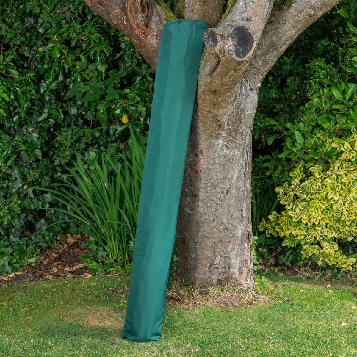 Samuel Alexander 2.7m Outdoor Wooden Garden Parasol Sun Shade with Carry Bag in Green - Green – image 3