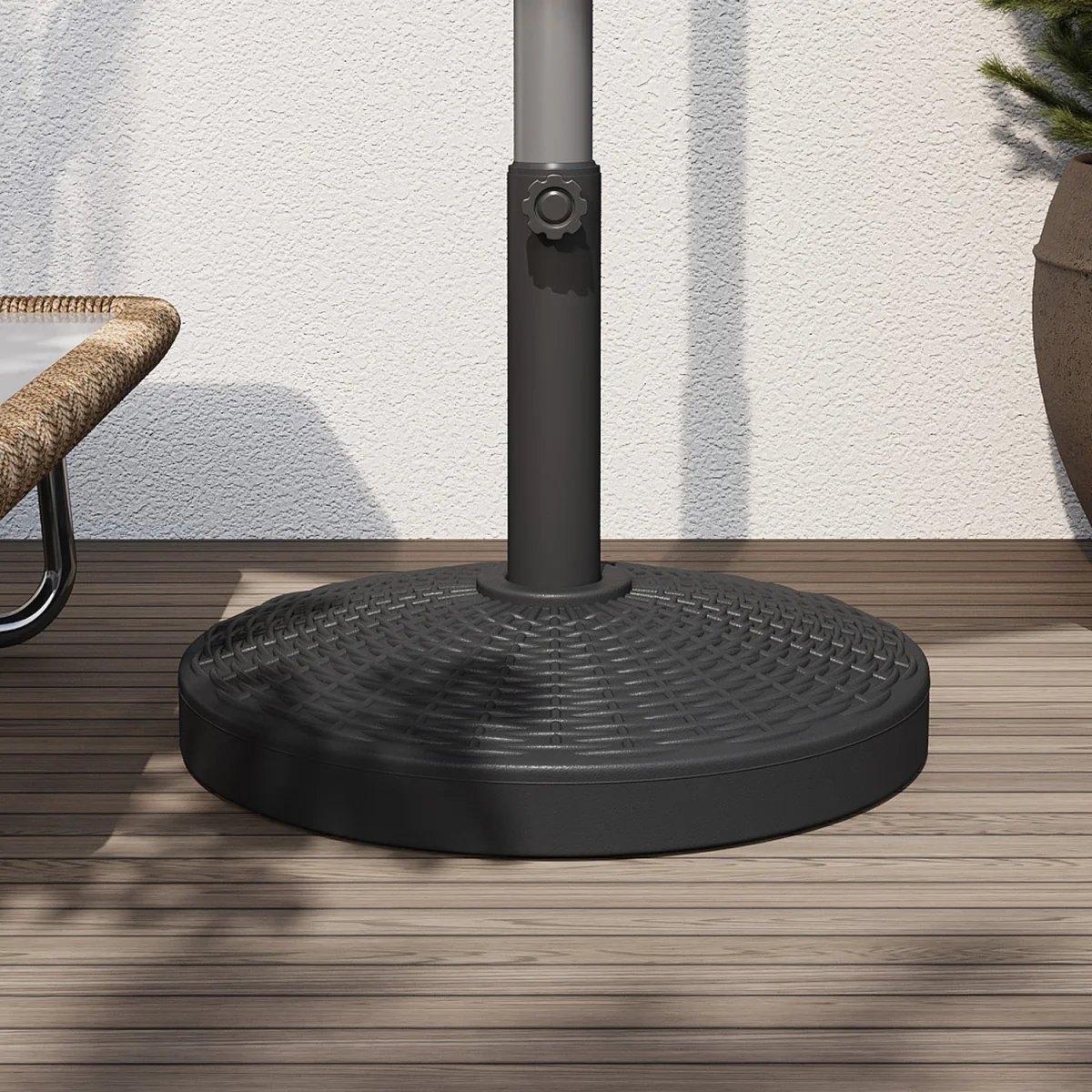20kg Heavy Duty Round Parasol Base - Radiating Effect – image 6