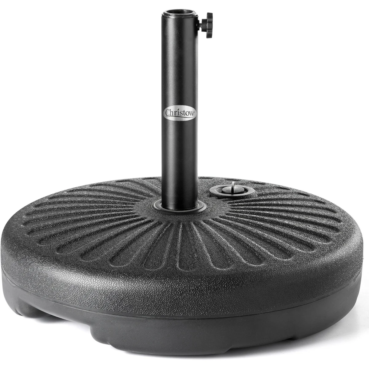 Round Parasol Base 35Kg - Black – image 2