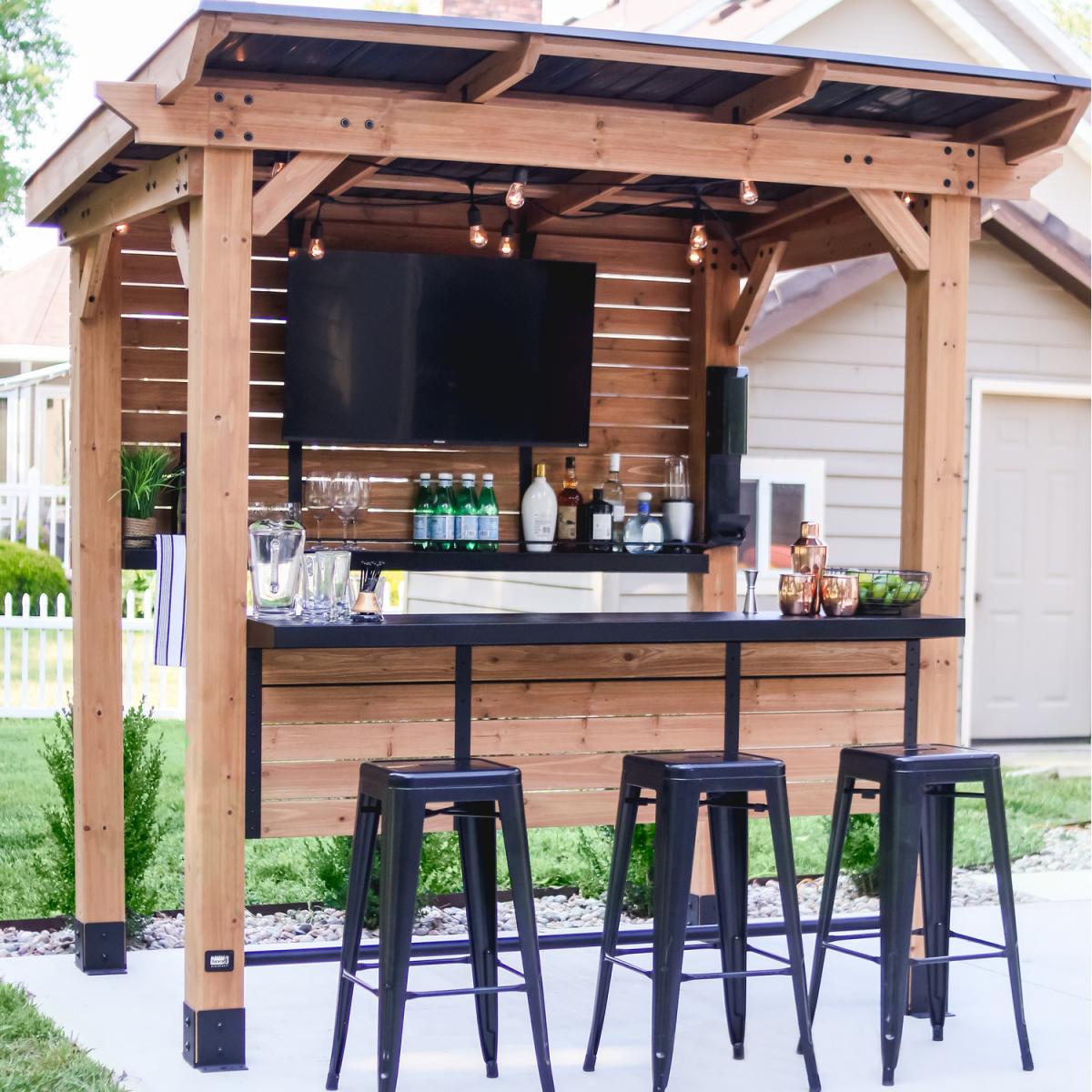 Cedar Springs Outdoor Bar - Natural