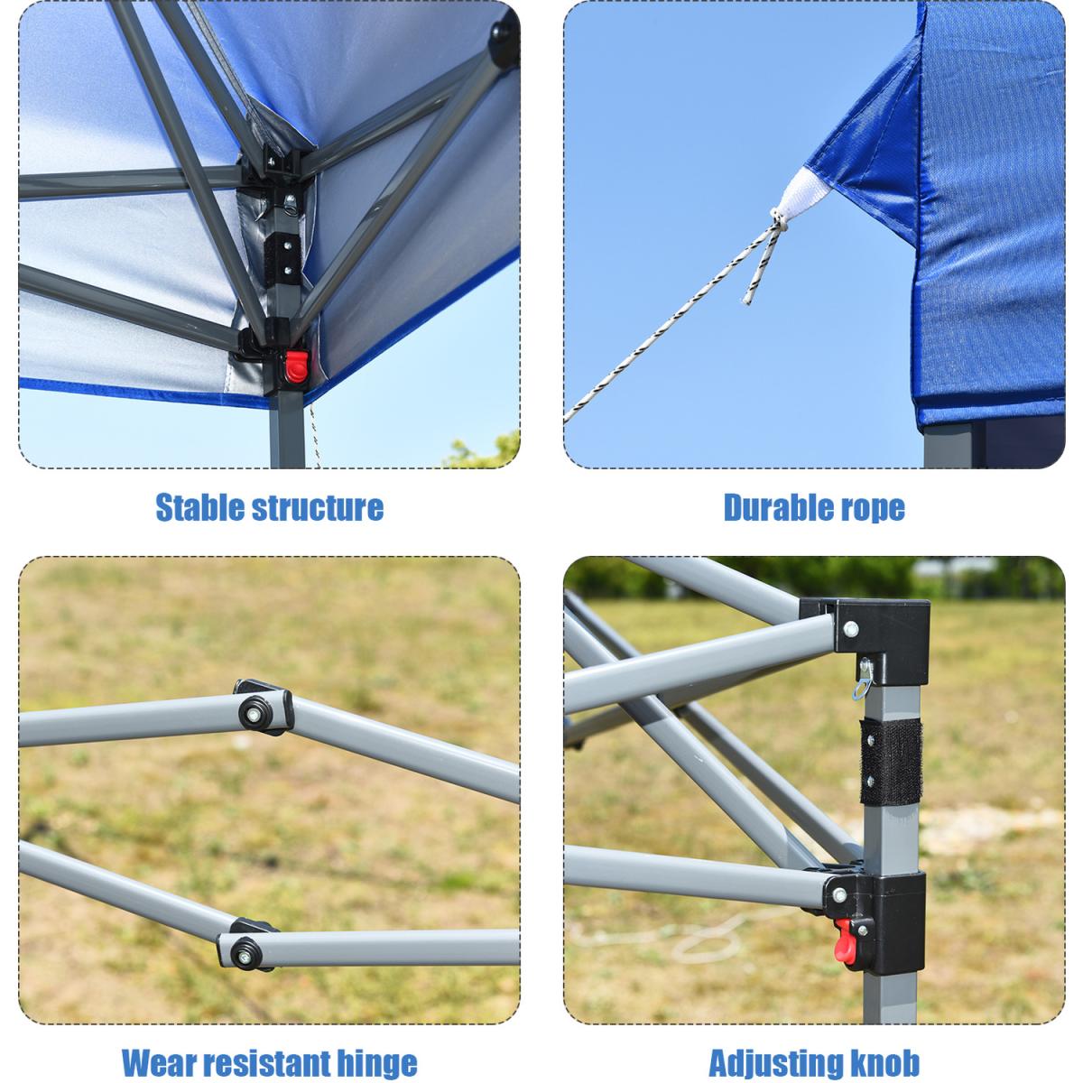 Canopy Tent Instant Shelter - Blue – image 2