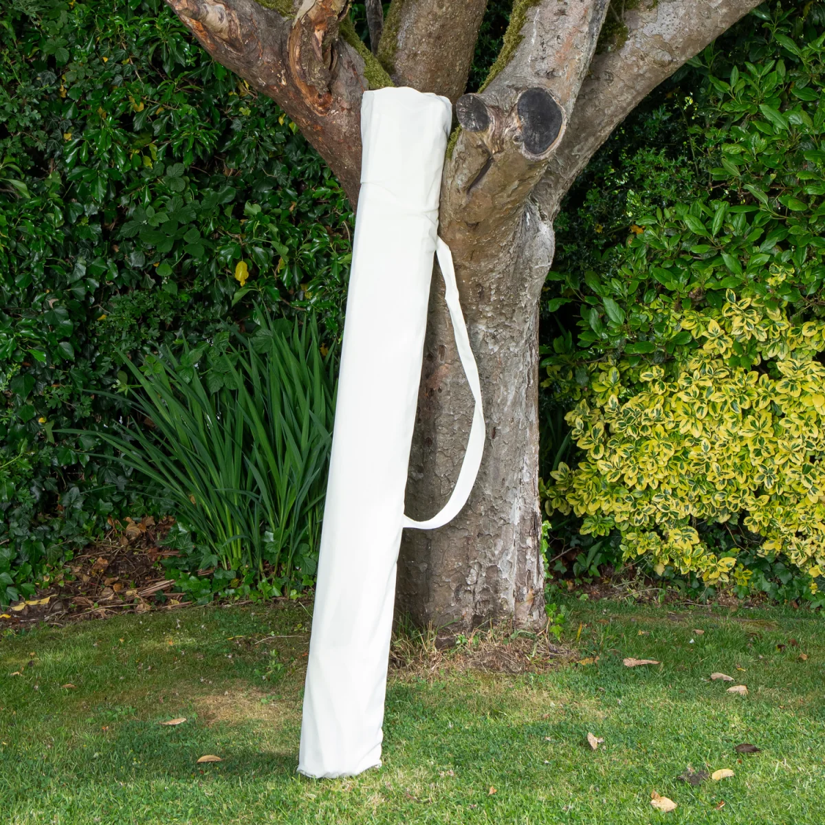 Samuel Alexander 2.7m Outdoor Wooden Garden Parasol Sun Shade with Carry Bag in Cream - Cream – image 3