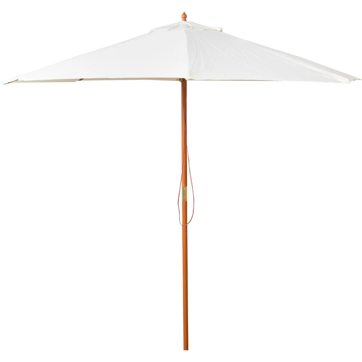Samuel Alexander 2.7m Outdoor Wooden Garden Parasol Sun Shade with Carry Bag in Cream - Cream – image 10